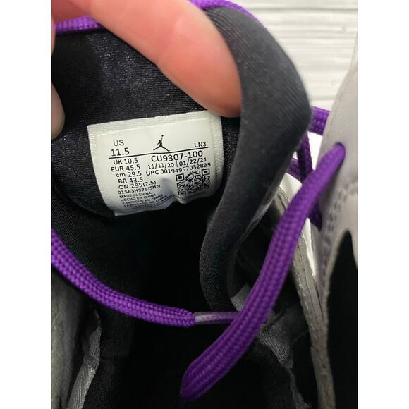 Nike Air Jordan 7 Retro Flint 2021 Grey White Men's Size 11.5 - Picture 9 of 15